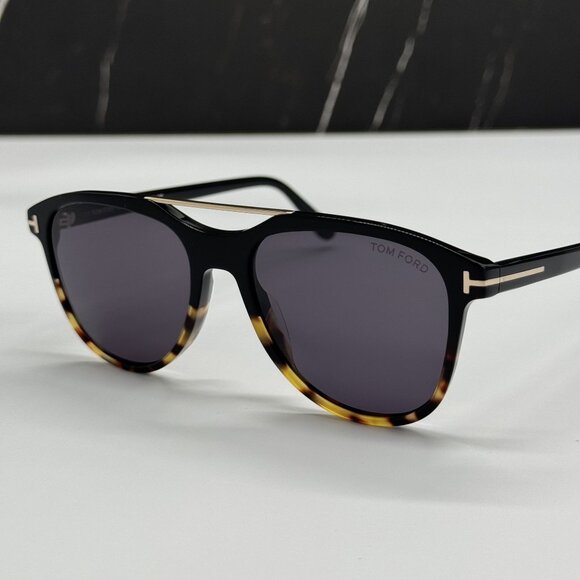 NEW TOM FORD DAMIAN-02 TF1098 05A BLACK UNISEX SUNGLASSES TOM FORD FT1098 05A main image 4
